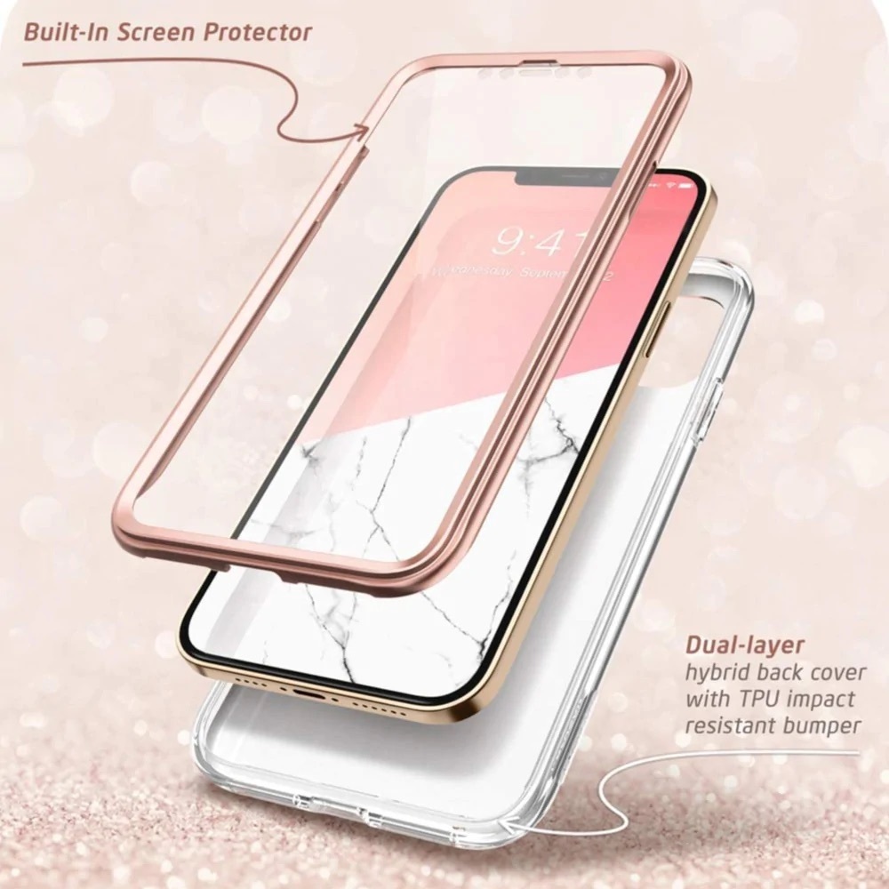 Marble FRONT & BACK case for Iphone 13! - Picture 12 of 14